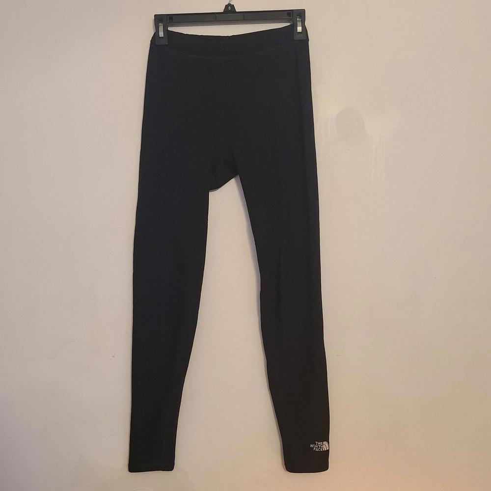 Women's The North Face Black Leggings Pants Zipper Pocket Medium M